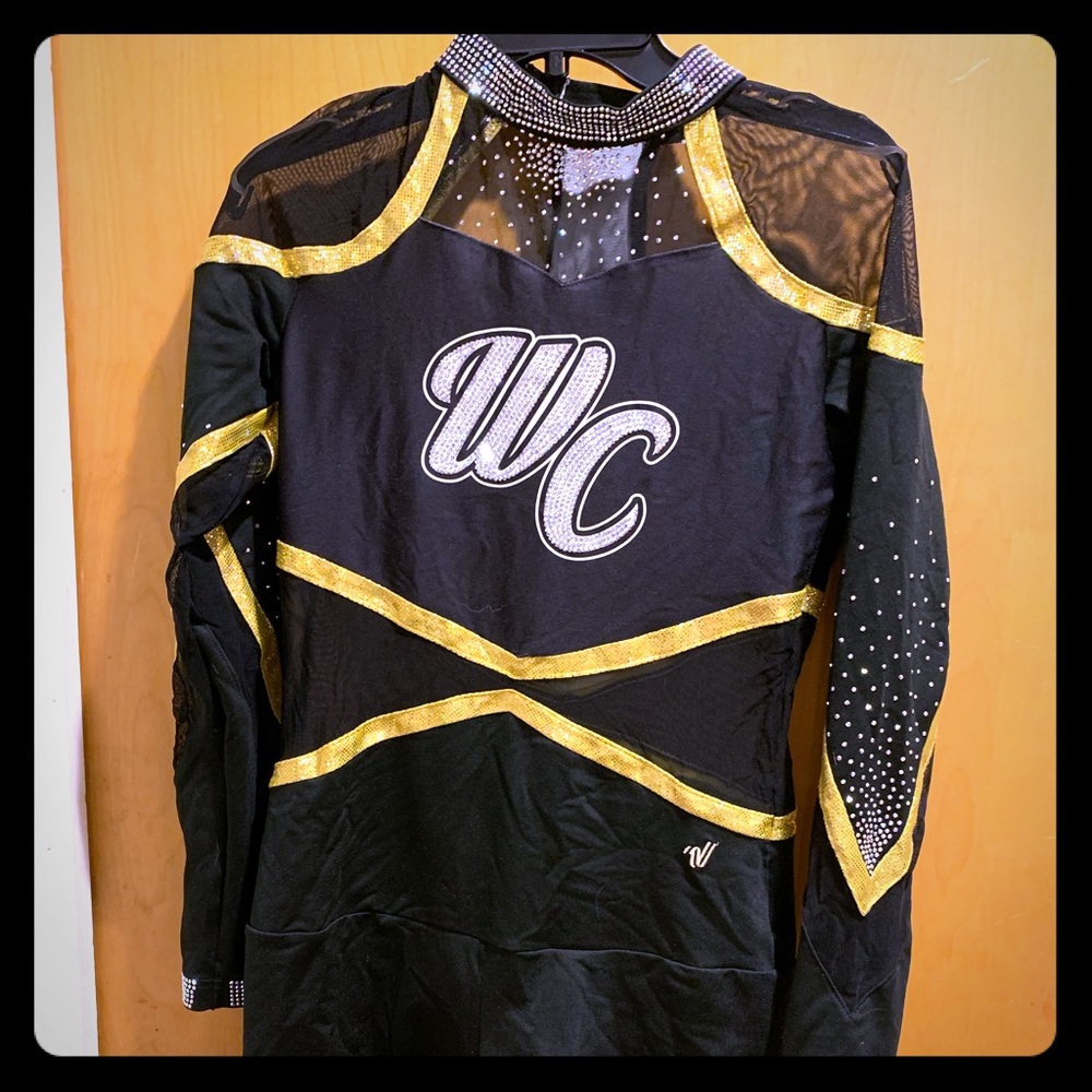 Varsity Worldcup Cheerleader long sleeve bodysuit
